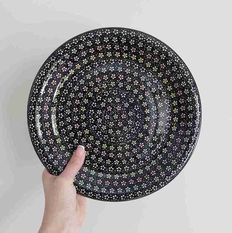 talerz obiadowy ceramika boleslawiecka 26 cm dalia u277