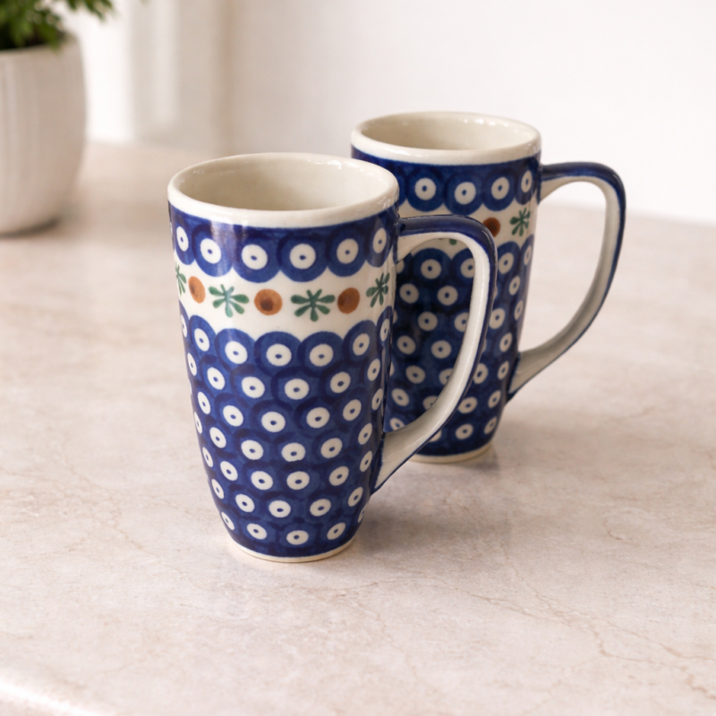 Kubek "Latte" - Ceramika Artystyczna DALIA, dekoracja 2