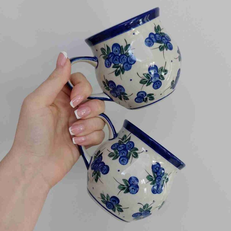 Kubek "Bell" średni - Ceramika Artystyczna DALIA, dekoracja 99