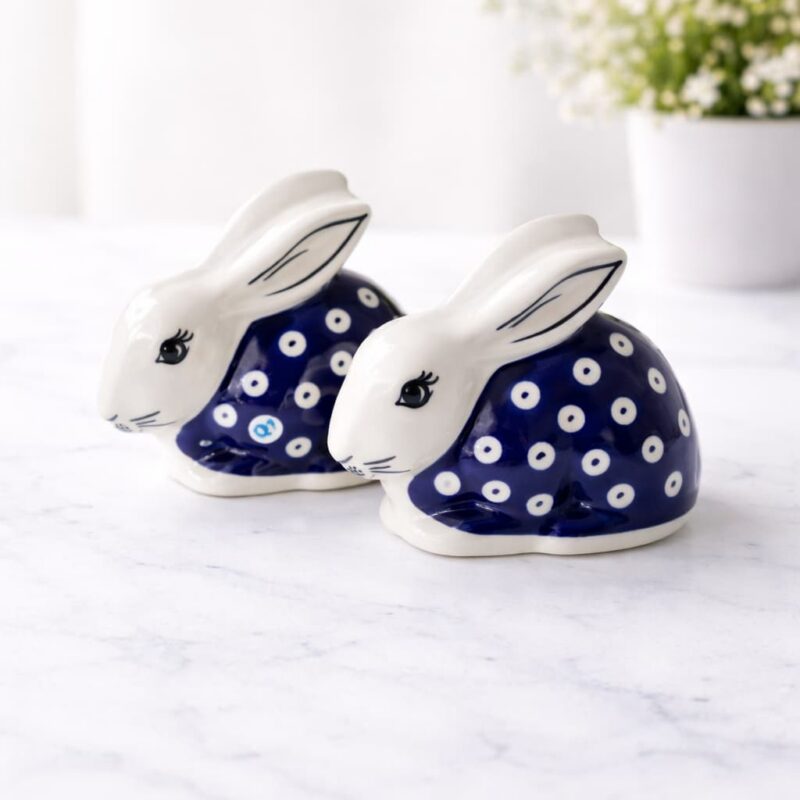 królik ceramika bolesławiec figurka wielkanocna dekoracja 1A DALIA