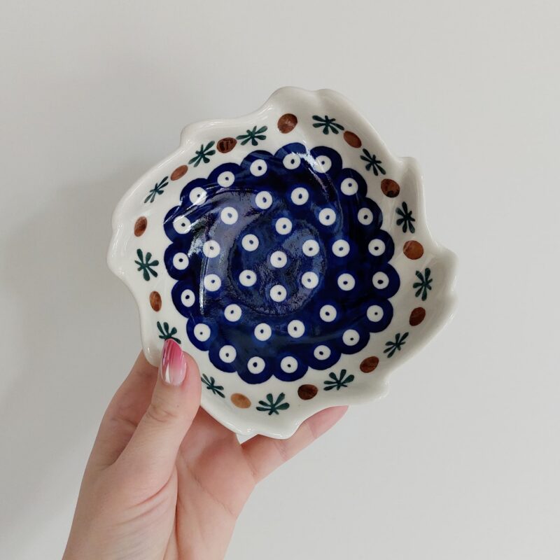 miska ceramika bolesławiec dekoracja 2 wyprzedaż II gatunek