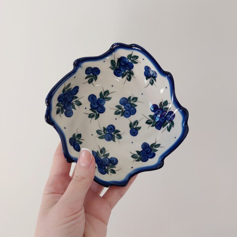 miska ceramika bolesławiec 14 cm dekoracja 99 DALIA drugi gatunek