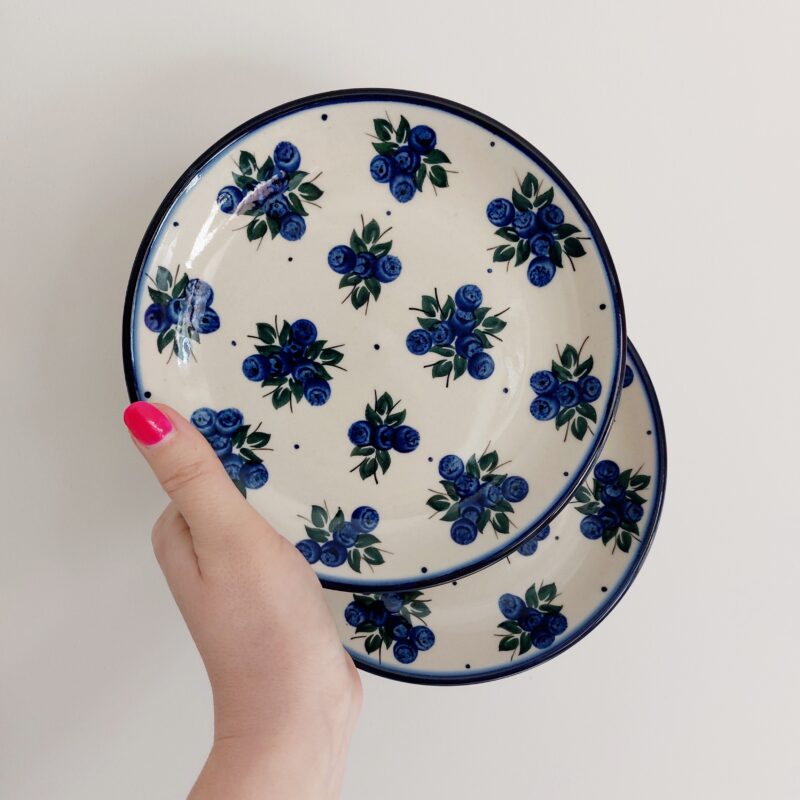 Talerz deserowy 17 cm - Ceramika Artystyczna DALIA, dekoracja 99