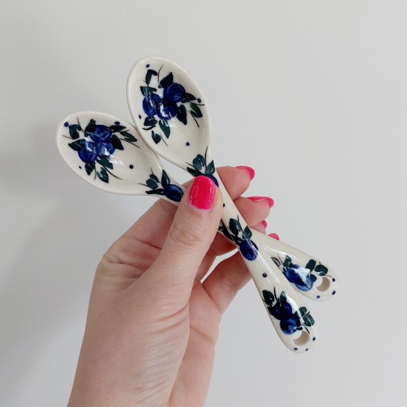Łyżeczka ceramiczna - Ceramika Artystyczna DALIA, dekoracja 99