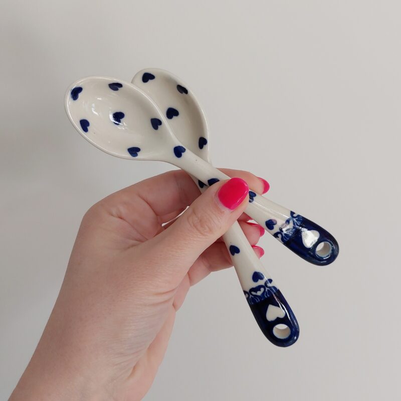 Łyżeczka ceramiczna - Ceramika Artystyczna DALIA, dekoracja 9