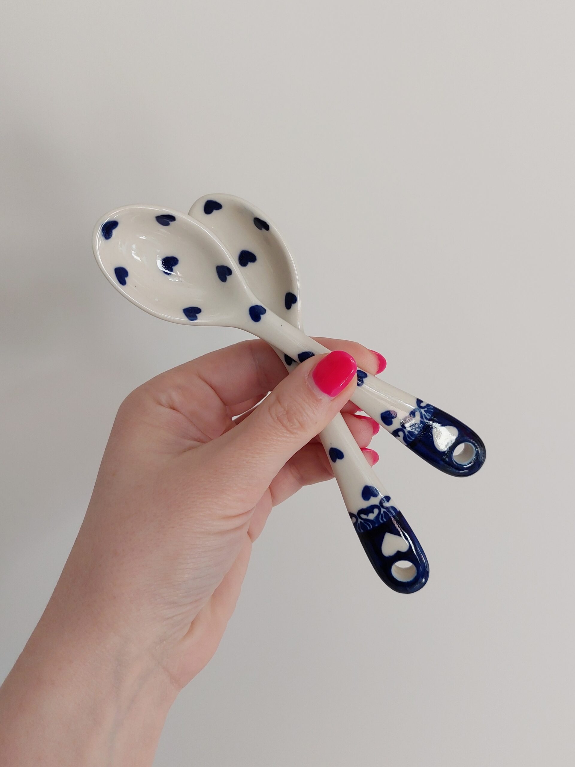 Łyżeczka ceramiczna - Ceramika Artystyczna DALIA, dekoracja 9