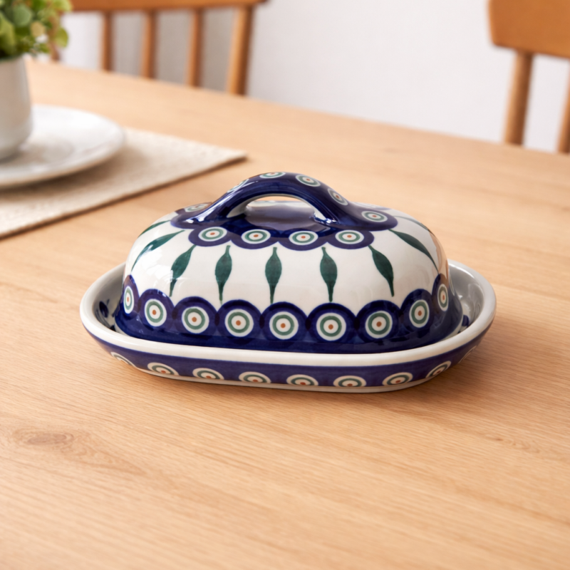 Maselnica "R" - Ceramika Artystyczna DALIA, dekoracja PAULUS