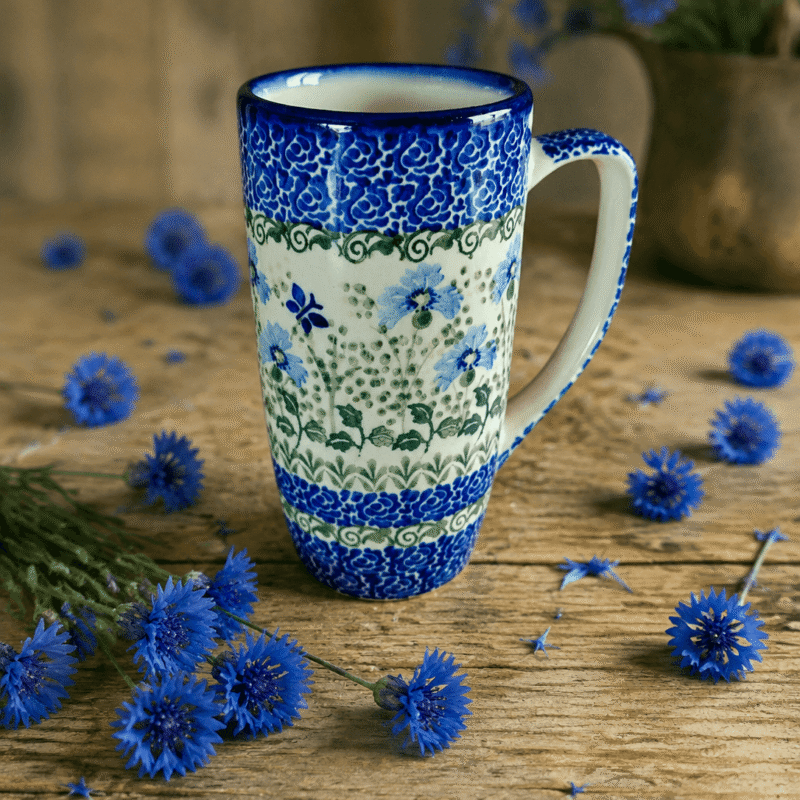 Kubek "Latte" - Ceramika Bona, dekoracja D340